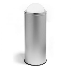 Stainless Steel Bin with Swing Top - 45 Litre