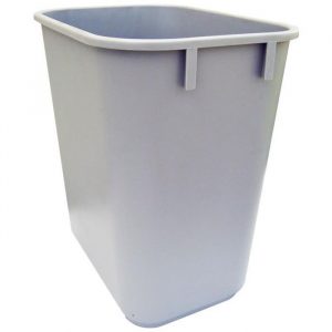 Plastic Soft Sided Wastebasket - 12 Litre
