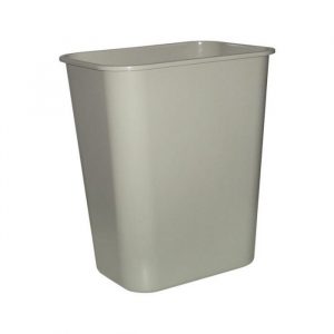 Plastic Soft Sided Wastebasket - 27 Litre