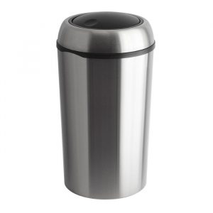 Round Stainless Steel Swing Bin