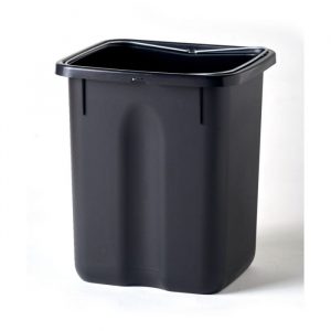 Plastic Wastebasket with Handle - 11 litre